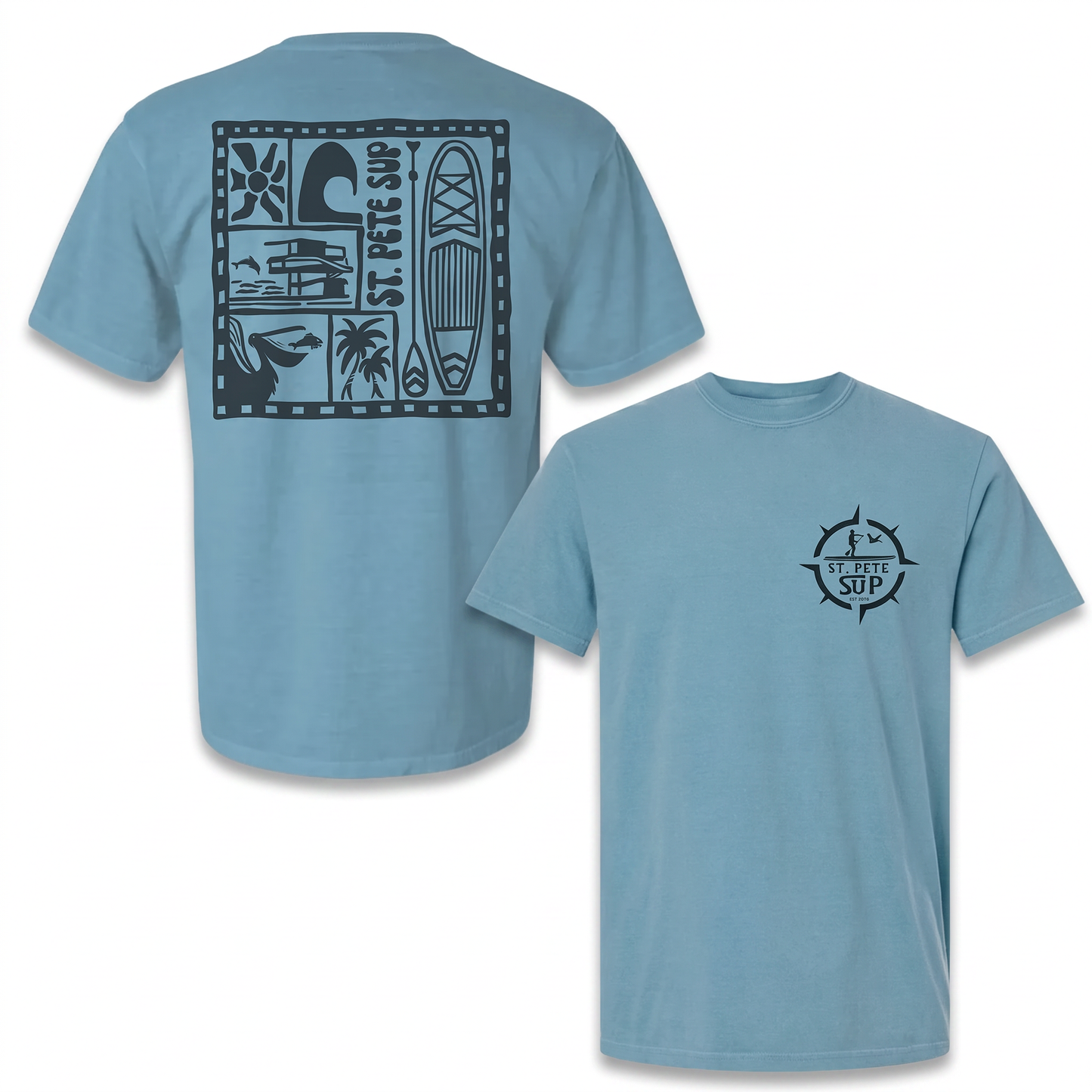 Comfort Colors Unisex Graphic T-Shirt – Blue
