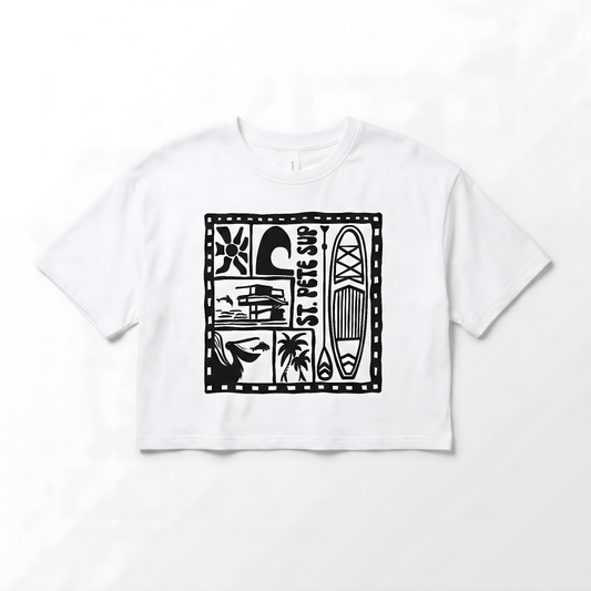 St. Pete SUP x Betty Shop - Crop Top