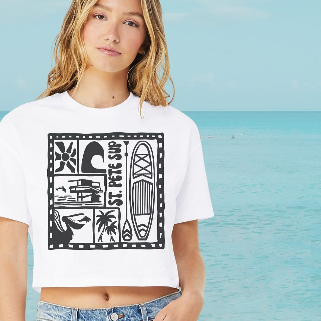 St. Pete SUP x Betty Shop - Crop Top
