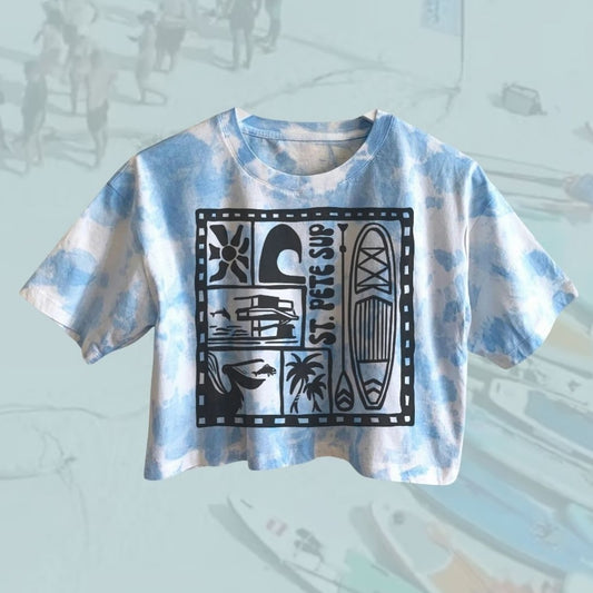 St. Pete SUP Crop Top