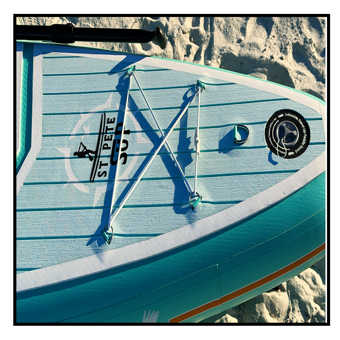 St. Petersburg Paddle Board Cargo Net.
